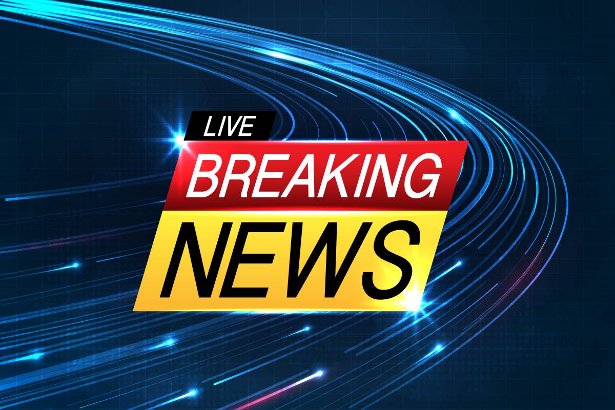 Breaking news background business or technology of world the tem